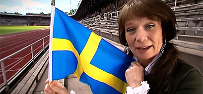 Evas superkoll - svenska flaggan Evas superkoll - svenska flaggan - filmbild