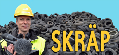 Skräp Skräp, dekorativ bild