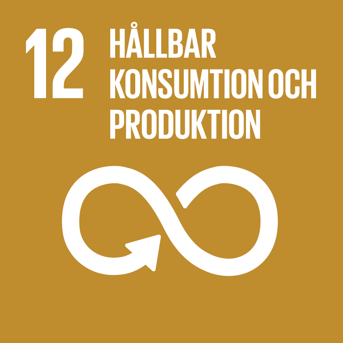 Globala målen - konsumtion och produktion Globala målen - konsumtion och produktion