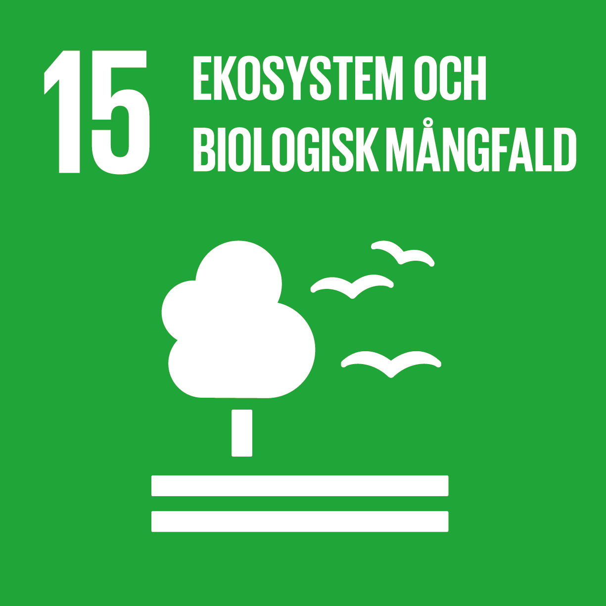 Globala målen 15 - ekosystem Globala målen 15 - ekosystem